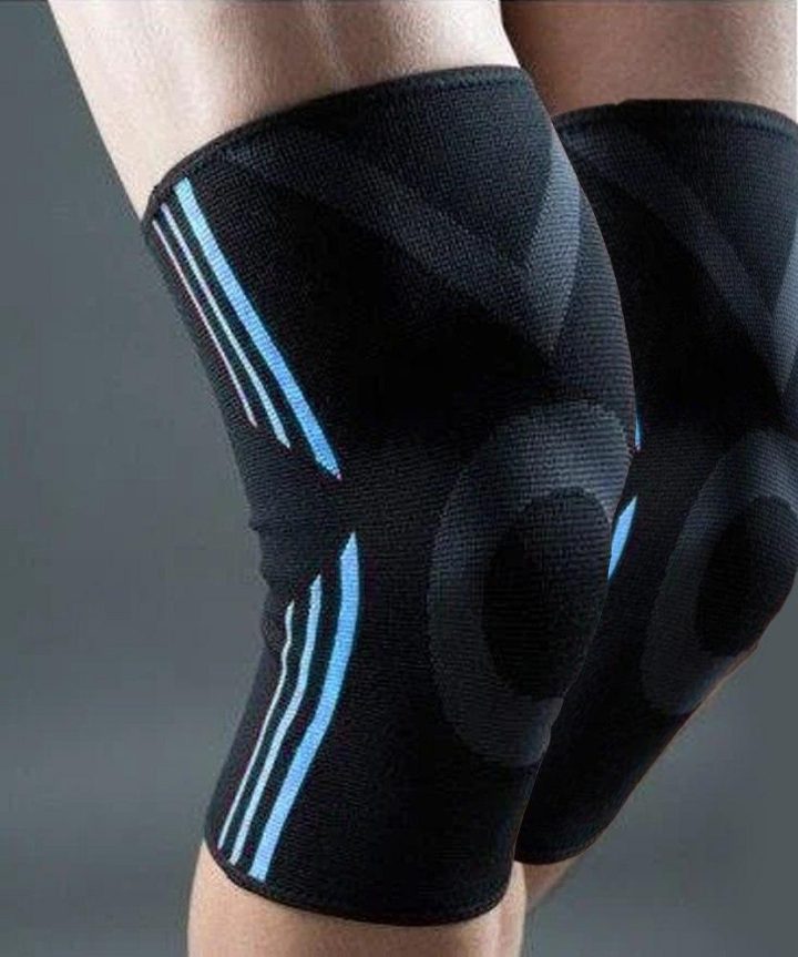 Наколінники Power System PS-6021 Knee Support Evo Black/Blue (пара) L - Зображення 10