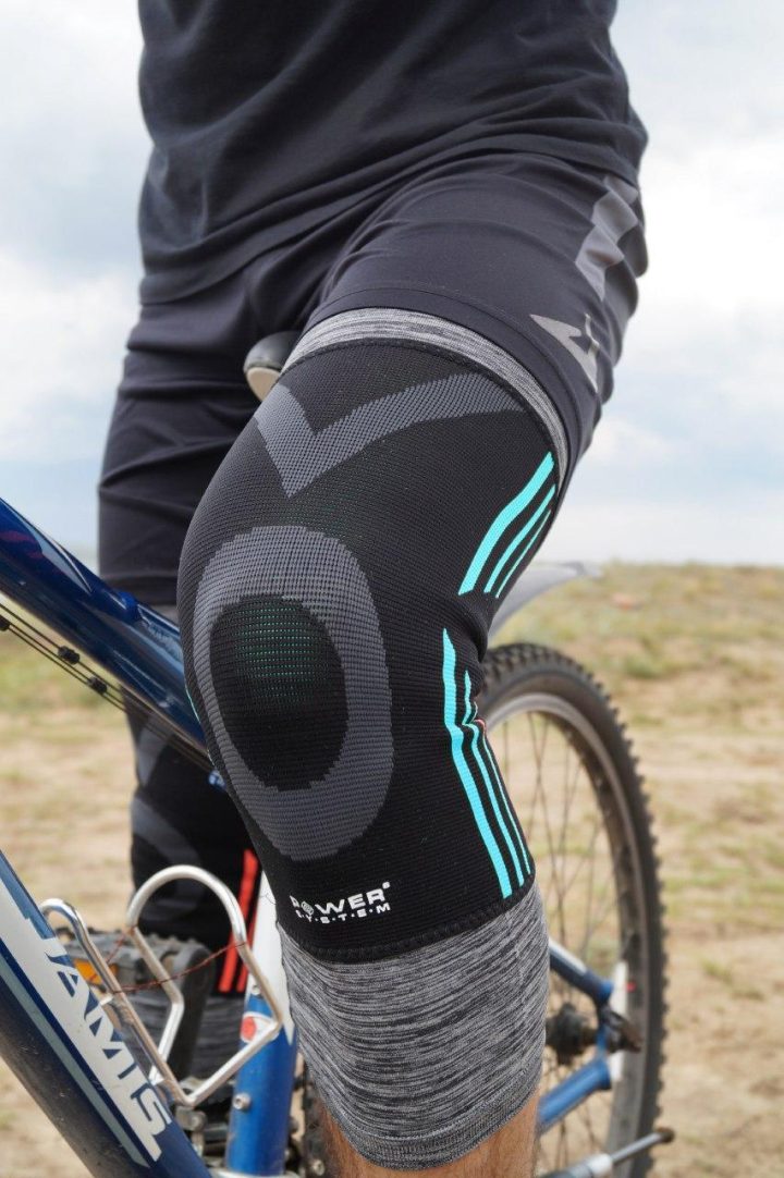Наколінники Power System PS-6021 Knee Support Evo Black/Blue (пара) L - Зображення 3
