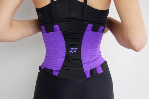 Пояс-корсет  для підтримки спини Power System PS-6031 Waist Shaper Purple S/M - Зображення 7