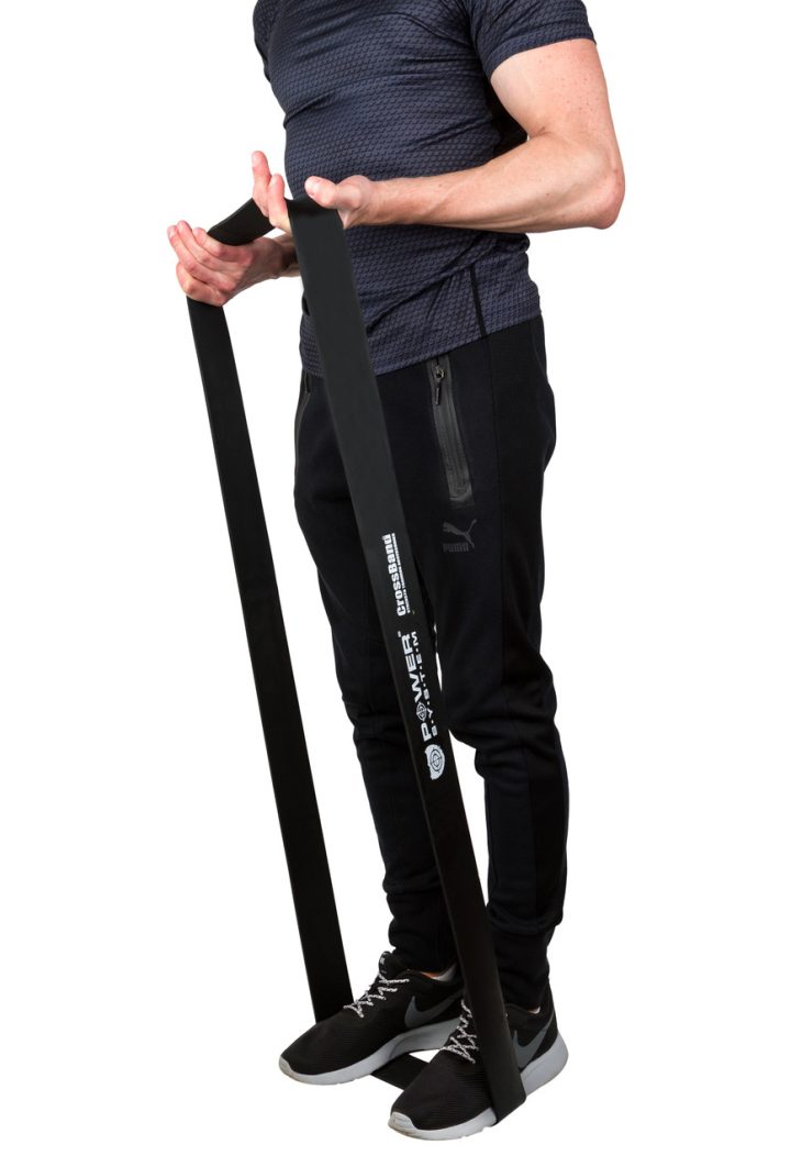 Еспандер-петля (гумка для фітнесу і кроссфіту) Power System PS-4055 CrossFit Level 5 Black (опір 25-65 кг) - Зображення 8