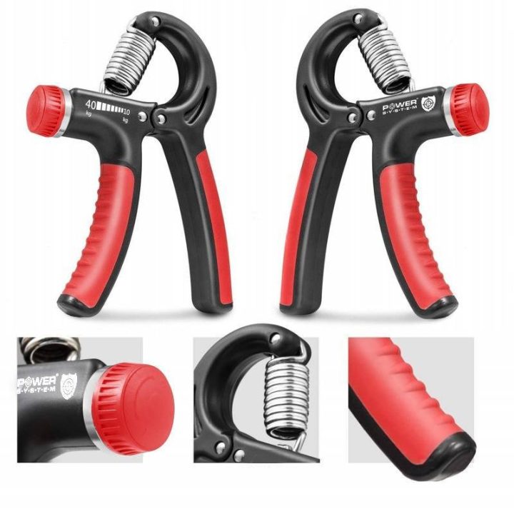 Еспандер кистьовий Power System PS-4021 з регульованим навантаженням 10-40 кг. Power Hand Grip Black - Зображення 4