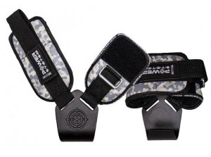 Гаки для тяги на зап'ястя Power System PS-3370 Hooks Camo Black/Grey L - Зображення 2