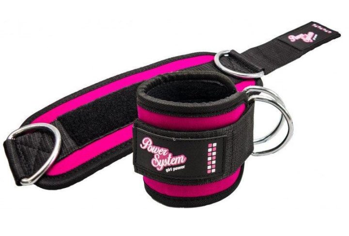 Манжети на щиколотку Power System PS-3450 Ankle Strap Gym Babe Pink - Зображення 9