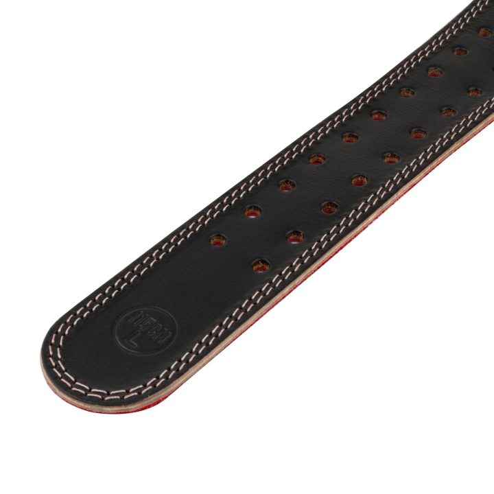 Пояс для важкої атлетики Power System PS-3030 Elite Edition шкіряний Black XL - Зображення 6