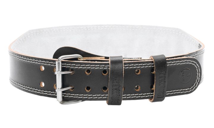 Пояс для важкої атлетики Power System PS-3100 Power шкіряний Black S - Зображення 3