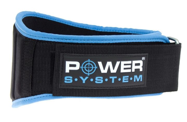 Пояс для важкої атлетики Power System PS-3210 Woman’s Power неопреновий Blue S - Зображення 4