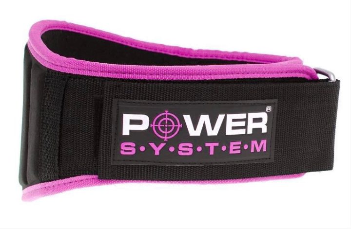 Пояс для важкої атлетики Power System PS-3210 Woman’s Power неопреновий Pink S - Зображення 4