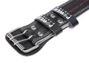 Пояс для важкої атлетики Power System PS-3250 Power Basic шкіряний Black M - Зображення 4