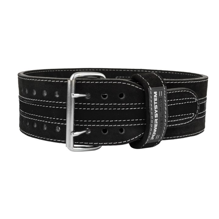 Пояс для пауерліфтингу Power System PS-3800 PowerLifting шкіряний Black M - Зображення 2