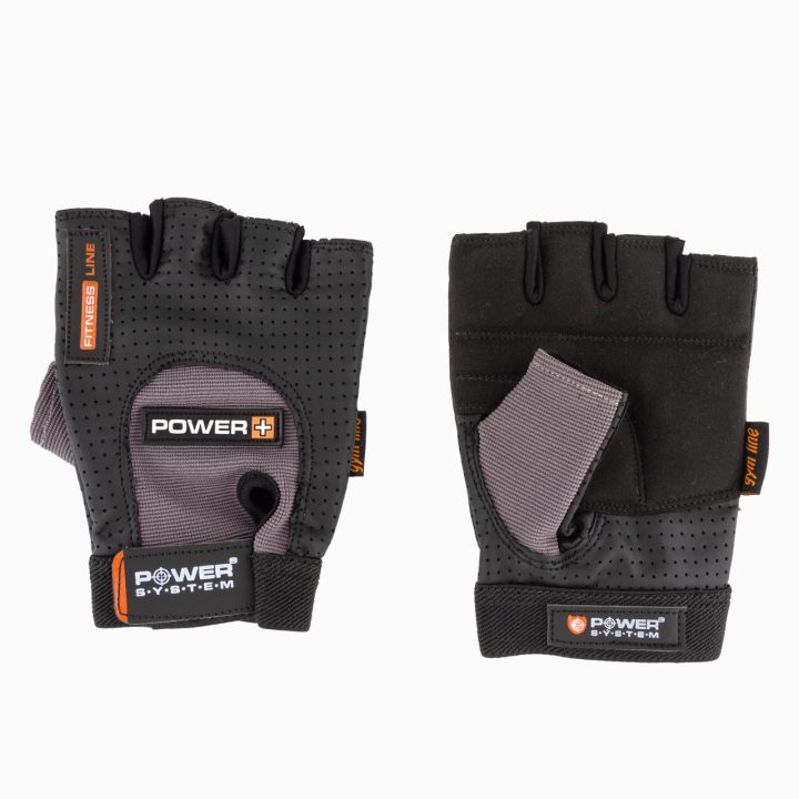 Рукавички для фітнесу Power System PS-2500 Power Plus Black/Grey XXL - Зображення 5