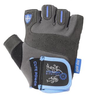 Рукавички для фітнесу Power System PS-2560 Cute Power жіночі Blue XS - Зображення 2