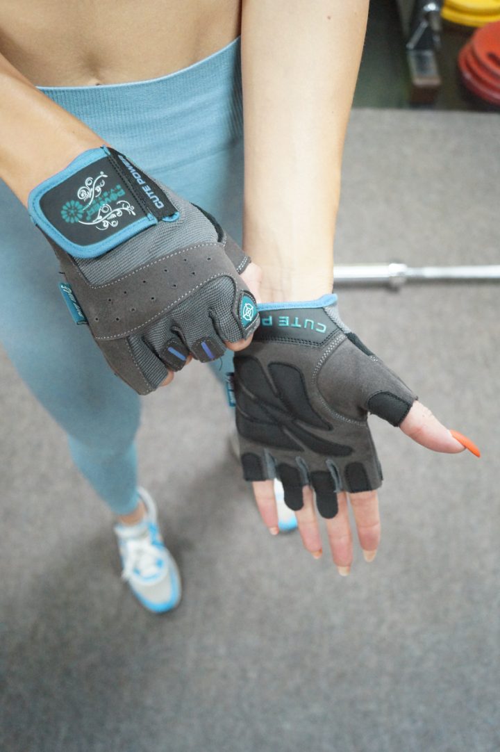 Рукавички для фітнесу Power System PS-2560 Cute Power жіночі Blue S - Зображення 5