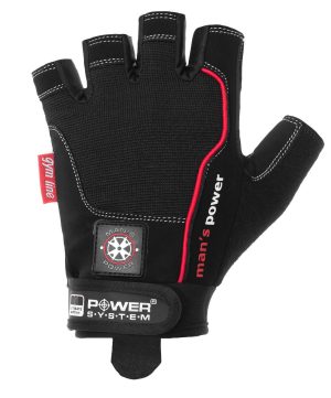 Рукавички для фітнесу Power System PS-2580 Man’s Power Black L - Зображення 2