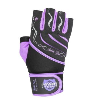 Рукавички для фітнесу Power System PS-2720 Rebel Girl жіночі Purple XS - Зображення 2