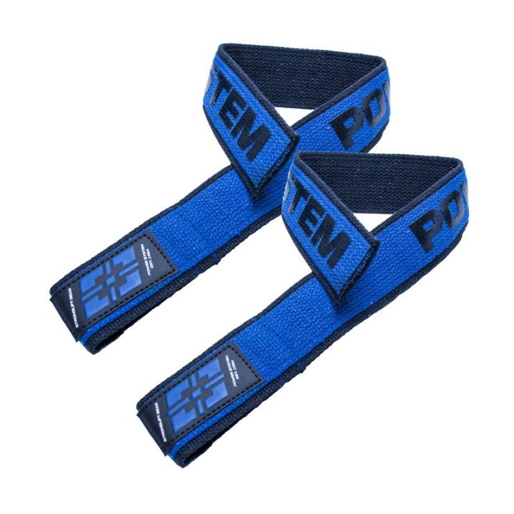 Лямки для тяги Power System PS-3401 Lifting Straps Duplex Black/Blue - Зображення 2