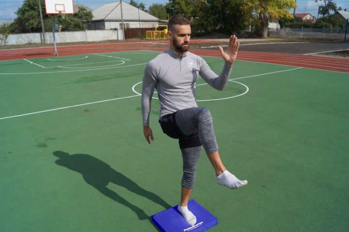 Мат балансувальний (платформа) Power System PS-4066 Balance Pad Physio Blue - Зображення 2