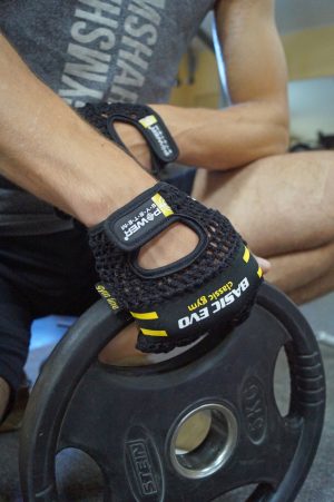 Рукавички для фітнесу Power System PS-2100 Basic EVO Black/Yellow Line XS - Зображення 9