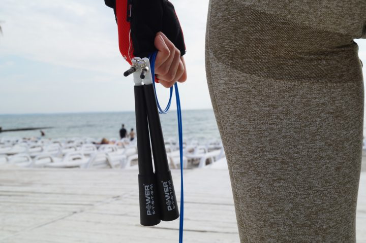 Скакалка швидкісна Power System PS-4033 Crossfit Jump Rope Blue (2,8m.) - Зображення 7