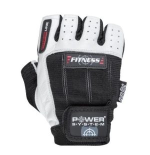Рукавички для фітнесу Power System PS-2300 Fitness Black/White M - Зображення 2