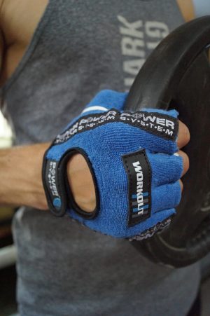 Рукавички для фітнесу Power System PS-2200 Workout Blue XXL - Зображення 3