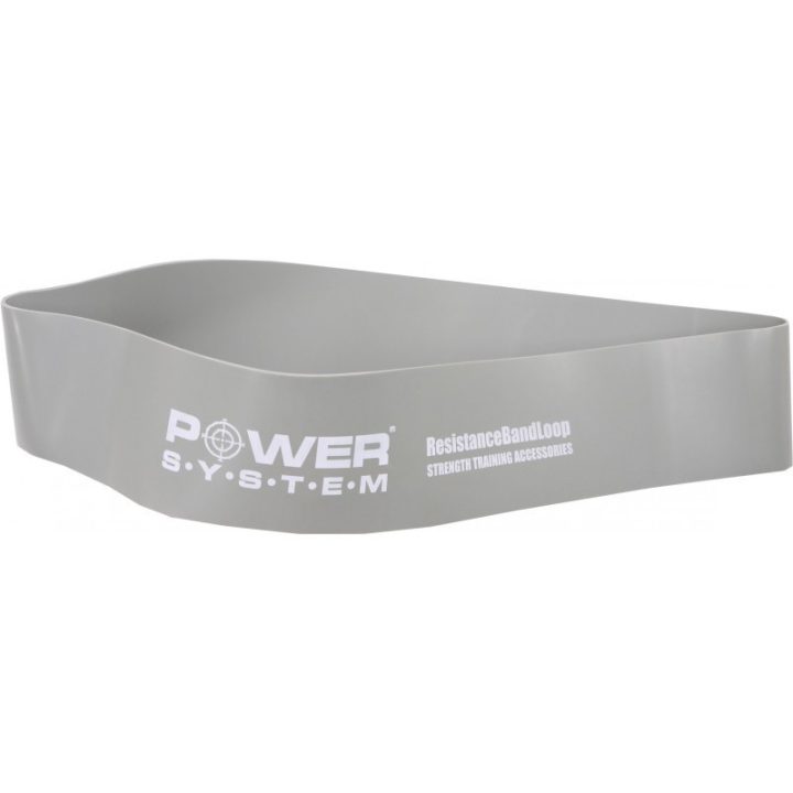 Резинка для фітнесу Power System PS-4063 Flex Loop Strong Grey (опір 23кг.) - Зображення 3