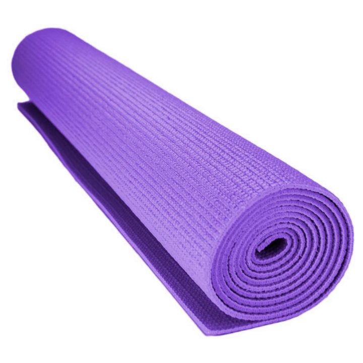 Килимок для йоги та фітнесу Power System PS-4014 PVC Fitness-Yoga Mat Purple (173x61x0.6) - Зображення 5