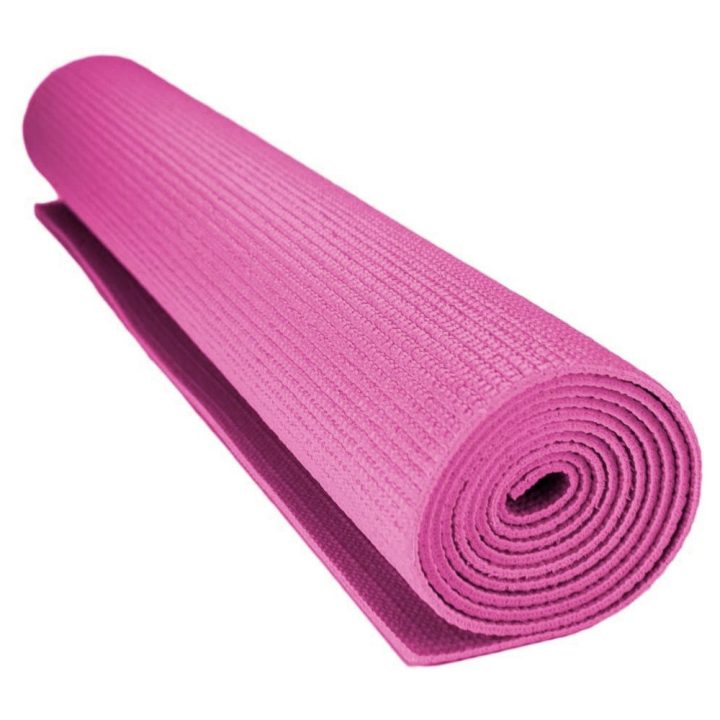 Килимок для йоги та фітнесу Power System PS-4014 PVC Fitness Yoga Mat Pink (173x61x0.6) - Зображення 2