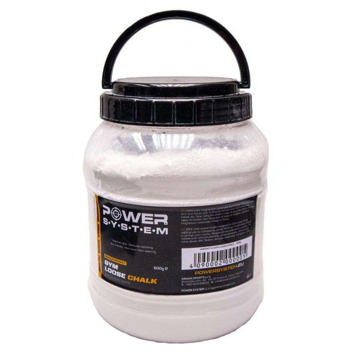 Магнезія спортивна суха PowerSystem PS-4090 Powder Chalk 500 г. - Зображення 2