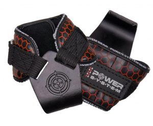 Гаки для тяги на зап'ястя Power System PS-3360 Hooks V2 Black/Red L - Зображення 1