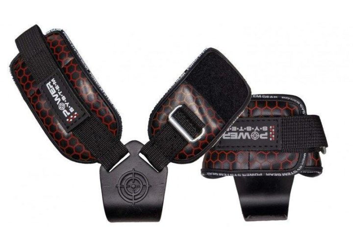 Гаки для тяги на зап'ястя Power System PS-3360 Hooks V2 Black/Red XL - Зображення 2