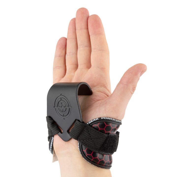 Гаки для тяги на зап'ястя Power System PS-3360 Hooks V2 Black/Red L - Зображення 3