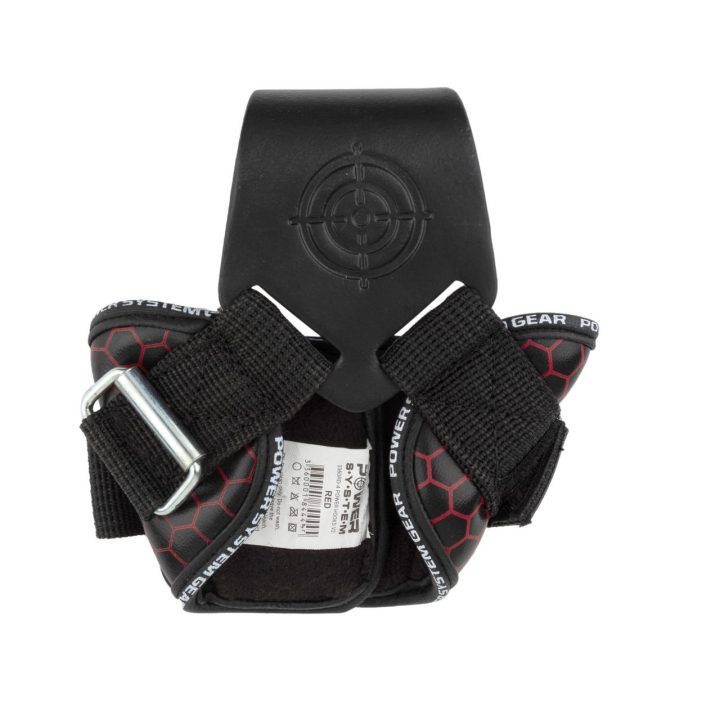 Гаки для тяги на зап'ястя Power System PS-3360 Hooks V2 Black/Red L - Зображення 5