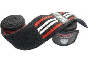 Бинти на лікоть Power System PS-3600 Elbow Wraps Red/Black(пара) - Зображення 2