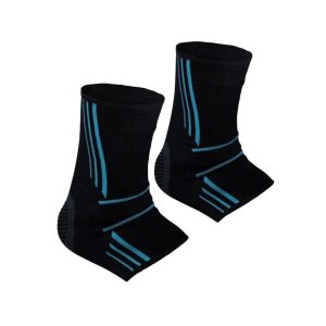 Бандажі на гомілкостоп Power System PS-6022 Ankle Support Evo Black/Blue XL (пара) - Зображення 3