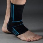 Бандажі на гомілкостоп Power System PS-6022 Ankle Support Evo Black/Blue XL (пара) - Зображення 10