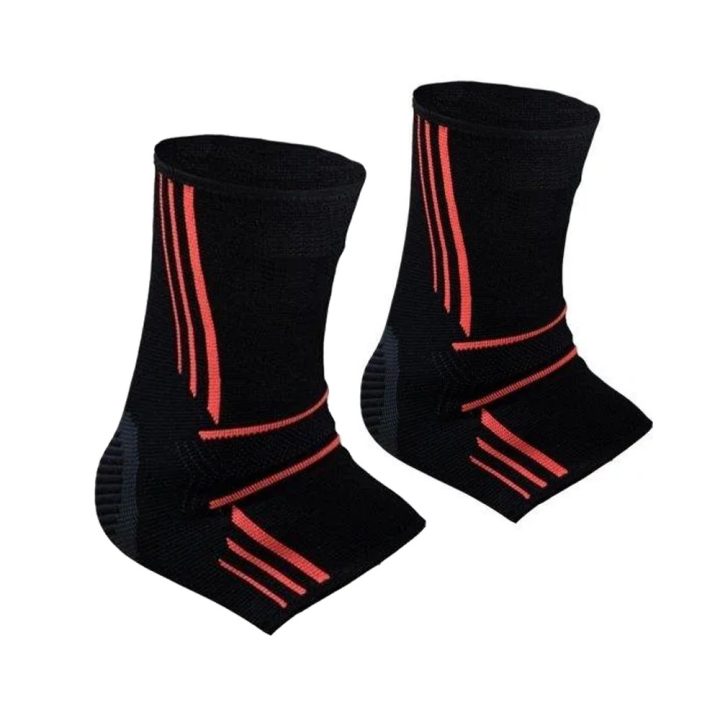 Бандажі на гомілкостоп Power System PS-6022 Ankle Support Evo Black/Orange L (пара) - Зображення 5