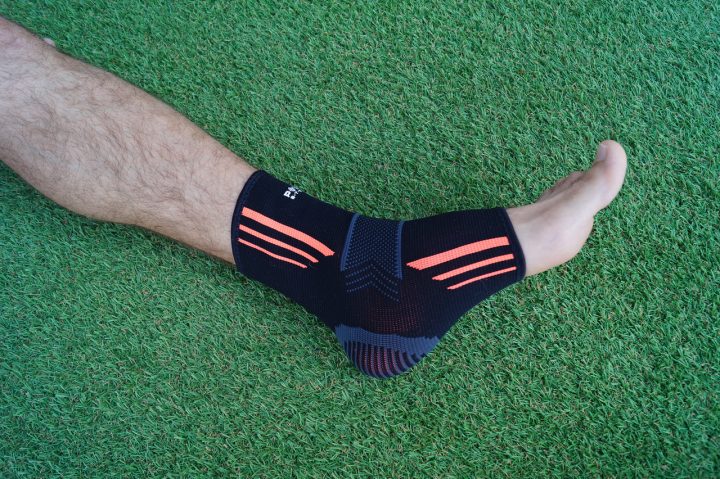 Бандажі на гомілкостоп Power System PS-6022 Ankle Support Evo Black/Orange XL (пара) - Зображення 9