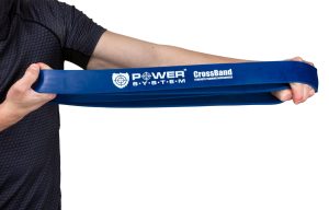 Еспандер-петля (гумка для фітнесу і кроссфіту) Power System PS-4054 CrossFit Level 4 Blue (опір 22-50 кг) - Зображення 7