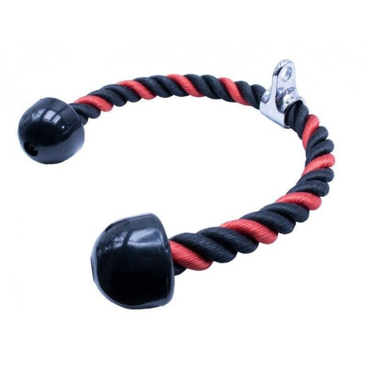 Канат для трицепса з подвійним хватом Power System PS-4041 Triceps Rope Black/Red - Зображення 2