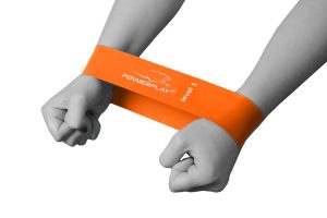 Резинка для фітнесу PowerPlay 4140 Level 1 Stretch Band (1-5 кг.) Помаранчева - Зображення 6