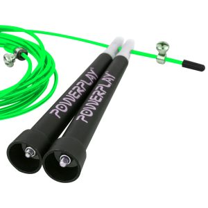 Скакалка швидкісна PowerPlay 4202 Ultra Speed Rope Зелена (2,9m.) - Зображення 3