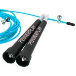 Скакалка швидкісна PowerPlay 4202 Ultra Speed Rope Бірюзова (2,9m.) - Зображення 3