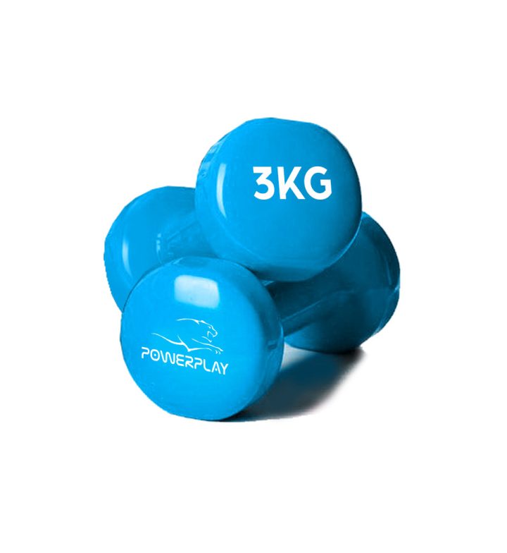 Набір гантелей в кейсі 12 кг. PowerPlay 4118 Fitness Dumbells (2шт.*1кг. 2шт.*2кг. 2шт.*3кг.) - Зображення 7
