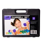 Набір гантелей в кейсі 12 кг. PowerPlay 4118 Fitness Dumbells (2шт.*1кг. 2шт.*2кг. 2шт.*3кг.) - Зображення 10