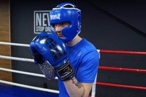 Боксерський шолом тренувальний PowerPlay 3100 PU Синій XS - Зображення 4