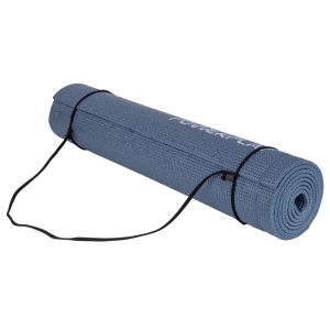 Килимок для йоги та фітнесу PowerPlay 4010 PVC Yoga Mat Темно-синій (173x61x0.6) - Зображення 5