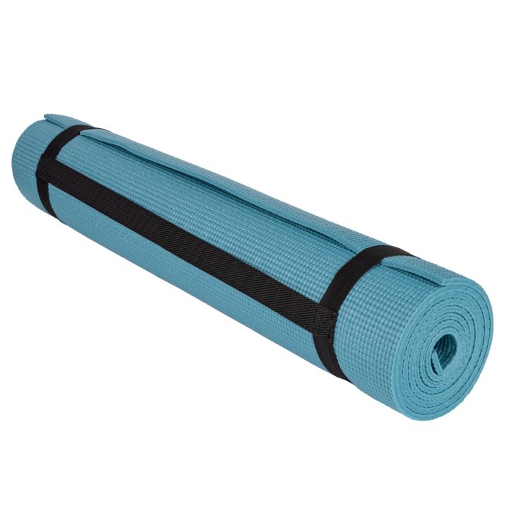 Килимок для йоги та фітнесу PowerPlay 4010 PVC Yoga Mat Зелений (173x61x0.6) - Зображення 4