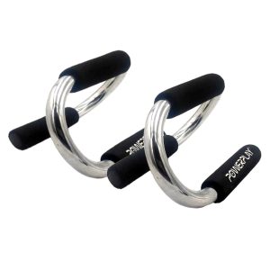 Упори для віджимань PowerPlay 4318 Push-Up Bars Stell металеві (S-подібні) - Зображення 6