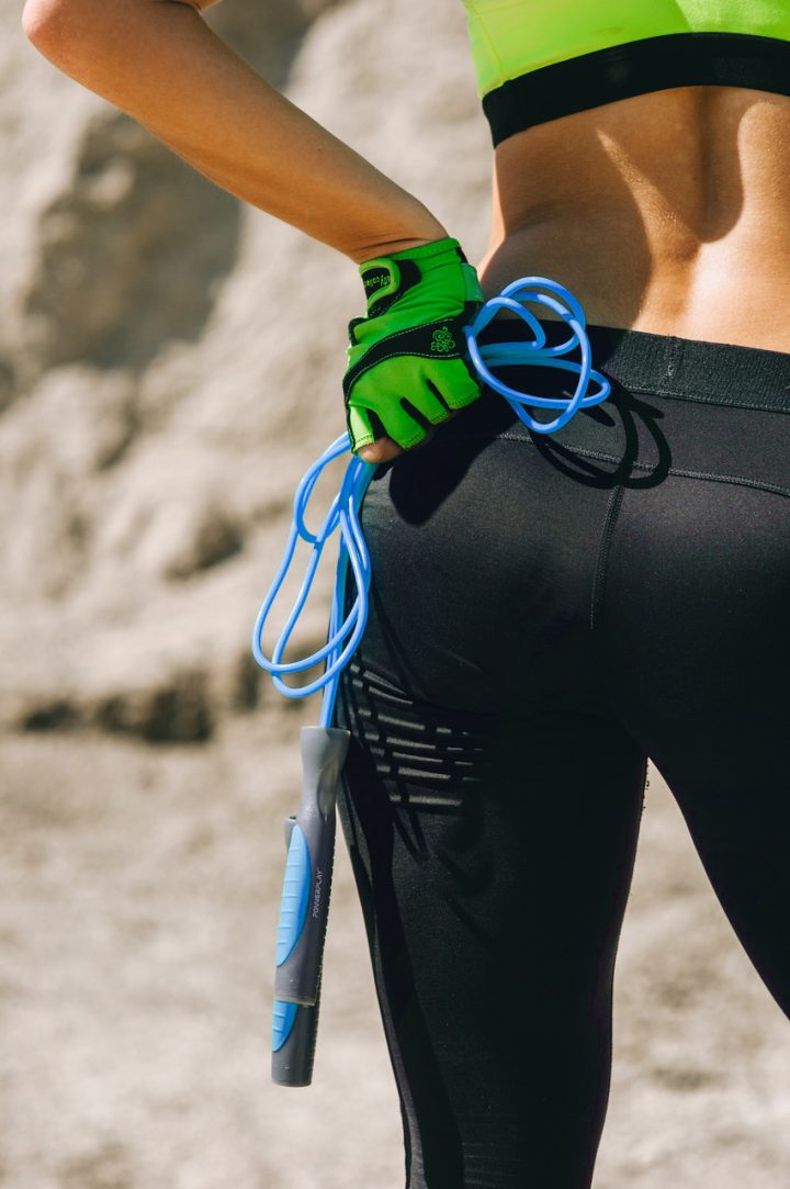 Скакалка PowerPlay 4204 Classic Jump Rope Блакитна (2,7m.) - Зображення 8