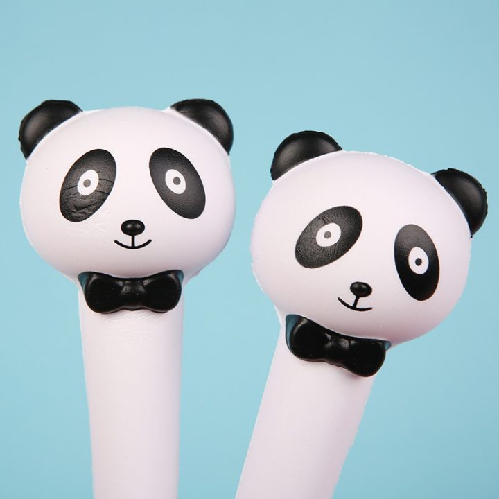Набір ручок масляних 0.7 мм BP5029 Squishy Panda (2шт) - Зображення 5